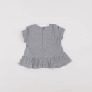 IKKS - blouse gris - 3 mois