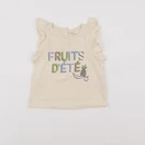 Boutchou - tee-shirt jaune - 9 mois