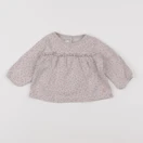 Petit Bateau - tee-shirt beige - 6 mois