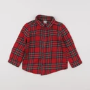 H&M - chemise rouge - 18/24 mois