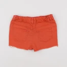 Vertbaudet - short orange - 4 ans