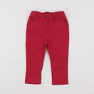 Tape à l'oeil - pantalon rouge - 9 mois