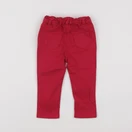 Tape à l'oeil - pantalon rouge - 9 mois