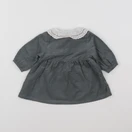 Vertbaudet - robe vert - 3 mois