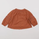 Vertbaudet - blouse marron - 18 mois