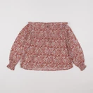 Vertbaudet - blouse rouge - 8 ans