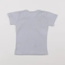 Petit Bateau - maillot de corps blanc, bleu - 2 ans
