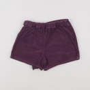 Vertbaudet - jupe short violet - 7 ans