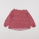 Vertbaudet - blouse rouge - 3 ans