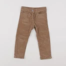 Vertbaudet - pantalon marron - 2 ans