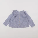 Vertbaudet - blouse bleu - 2 ans