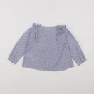 Vertbaudet - blouse bleu - 2 ans