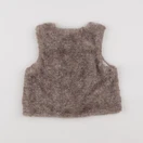 Vertbaudet - gilet marron - 3 ans