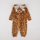 Vertbaudet - sur-pyjama marron - 2 ans