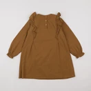 Vertbaudet - robe marron - 6 ans