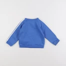 Adidas - sweat bleu - 6/9 mois