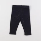 Boutchou - legging doublé bleu - 6 mois
