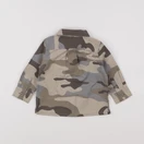 GAP - chemise beige, gris - 12/18 mois