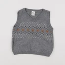 H&M - pull gris - 9/12 mois
