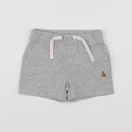GAP - short gris - 3/6 mois