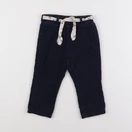 Vertbaudet - pantalon bleu - 12 mois