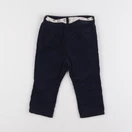 Vertbaudet - pantalon bleu - 12 mois