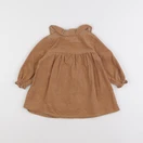 Vertbaudet - robe marron - 12 mois