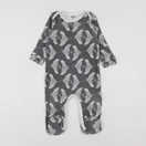 Moumout' - pyjama coton gris - 12 mois