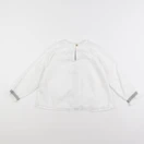 Vertbaudet - blouse blanc, noir - 6 ans