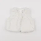 Boutchou - gilet blanc - 6 mois