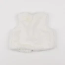 Boutchou - gilet blanc - 6 mois