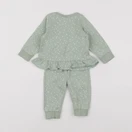 H&M - ensemble vert - 1 mois