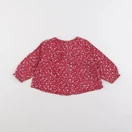 Petit Bateau - blouse rose - 12 mois