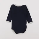 Petit Bateau - body bleu - 6 mois