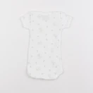 Petit Bateau - body blanc - 1 mois