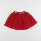 Vertbaudet - jupe rouge - 5 ans