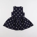 Vertbaudet - robe bleu, argent - 3 ans