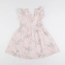 Vertbaudet - robe rose - 6 ans