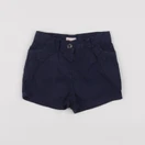 Gocco - short bleu - 6/9 mois
