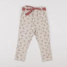 Vertbaudet - jean beige - 24 mois
