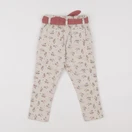 Vertbaudet - jean beige - 24 mois