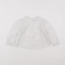 Vertbaudet - blouse blanc - 24 mois