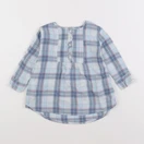 Vertbaudet - blouse bleu - 2 ans