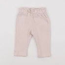 Tape à l'oeil - jogging doublé rose - 6 mois