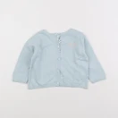 Vertbaudet - gilet bleu - 12 mois