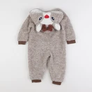 Vertbaudet - sur-pyjama marron - 2 ans