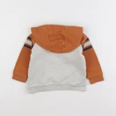 Vertbaudet - sweat marron - 18 mois à 2 ans