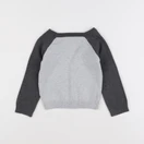 Vertbaudet - gilet gris - 2 ans