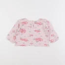 Petit Bateau - tee-shirt rose - 6 mois