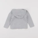 H&M - pull gris - 3/6 mois